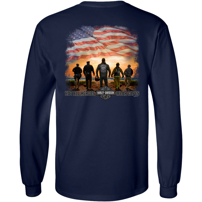 Heroes Men's Long Sleeve Shirt