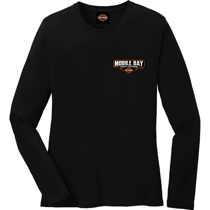 Mobile Bay Logo Women's Long Sleeve Shirt