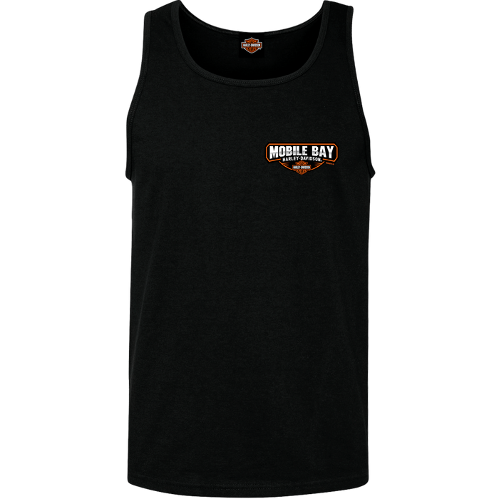 Mobile Bay Logo Men's Tank