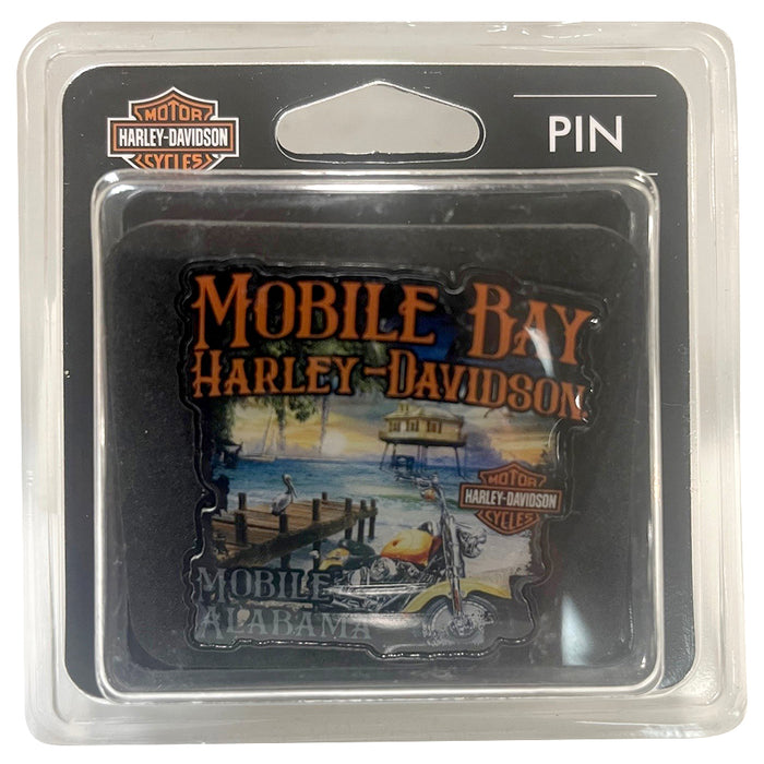 Mobile Bay H-D Beach Pin